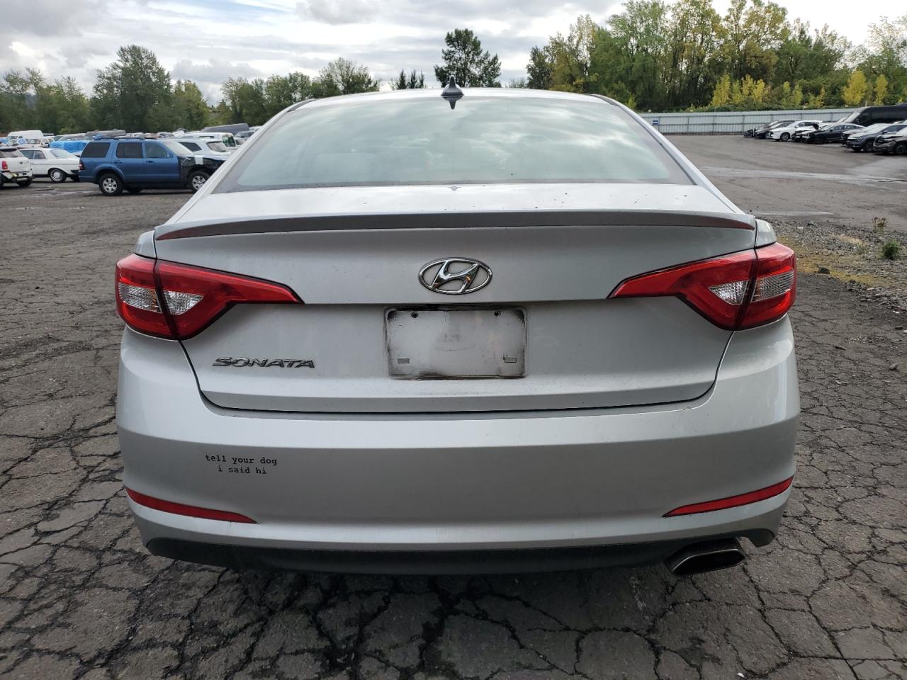 2017 Hyundai Sonata Se VIN: 5NPE24AF4HH593001 Lot: 82229285