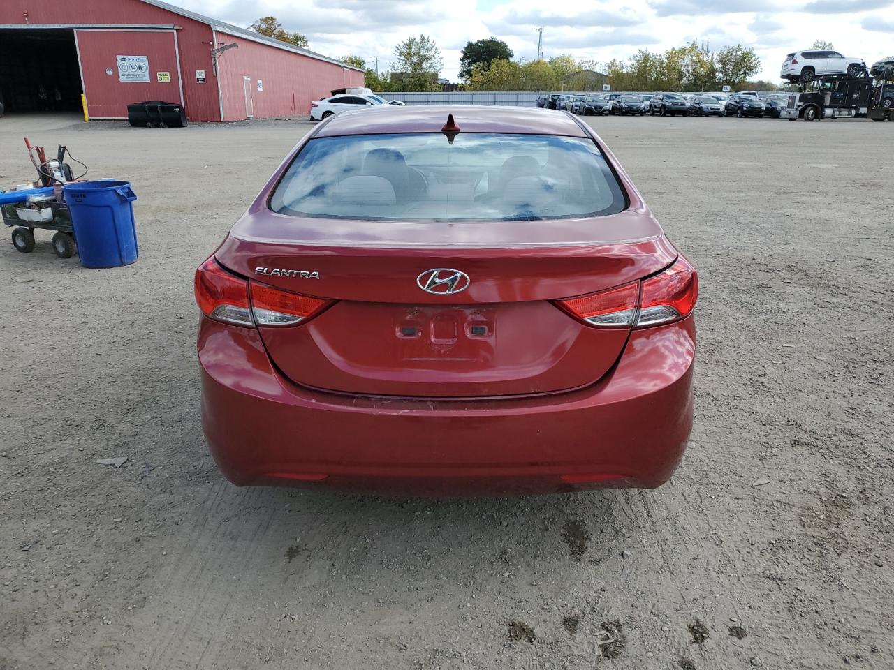 2013 Hyundai Elantra Gls VIN: 5NPDH4AE4DH174836 Lot: 85857645