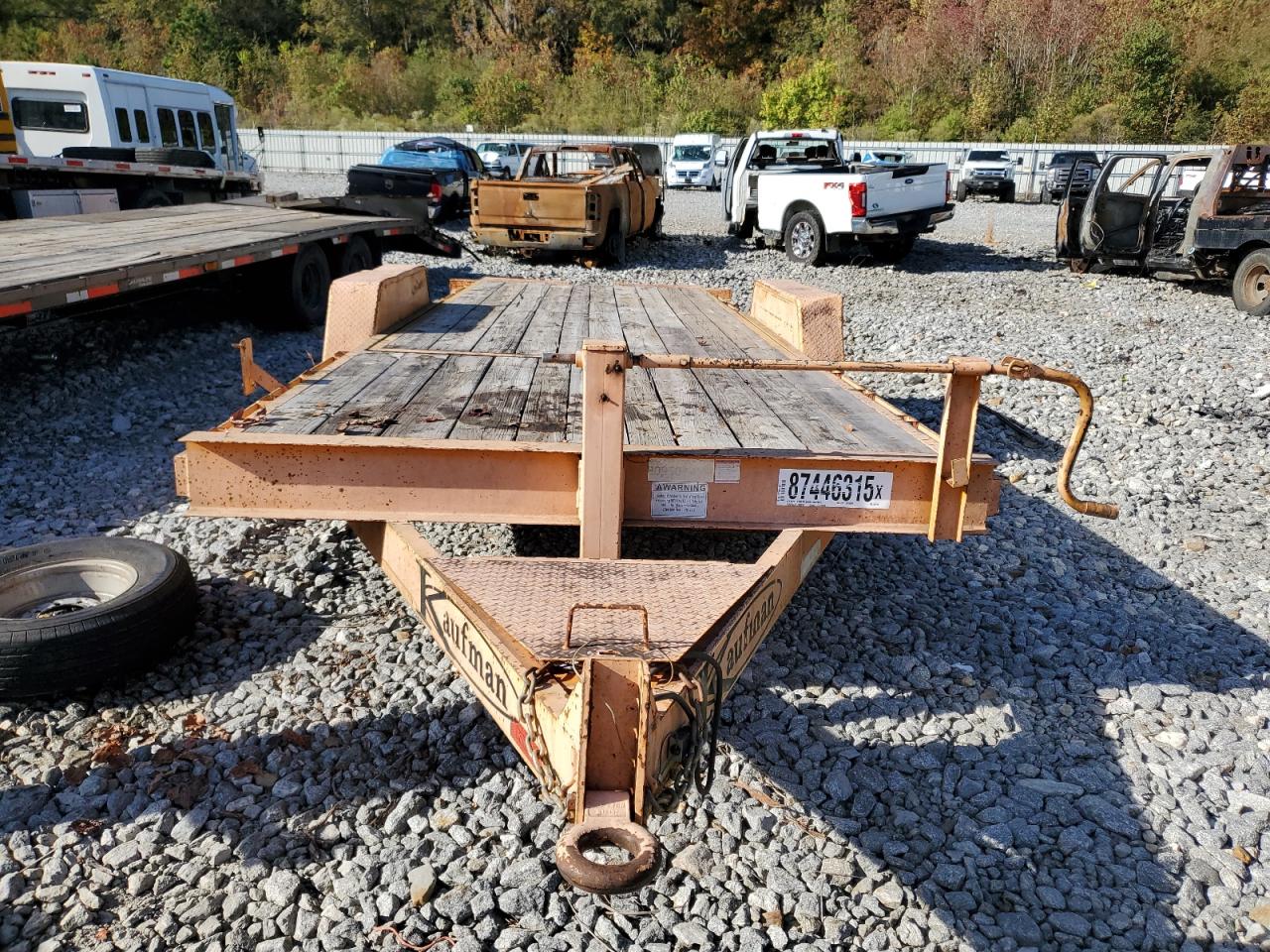 2015 Kaufman Equipment Trailer VIN: 5VGFB1625FL003715 Lot: 87446315