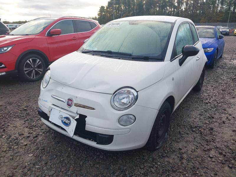 2015 FIAT 500 1.2 POP 3DR [START STOP] for sale at Copart EAST KILBRIDE