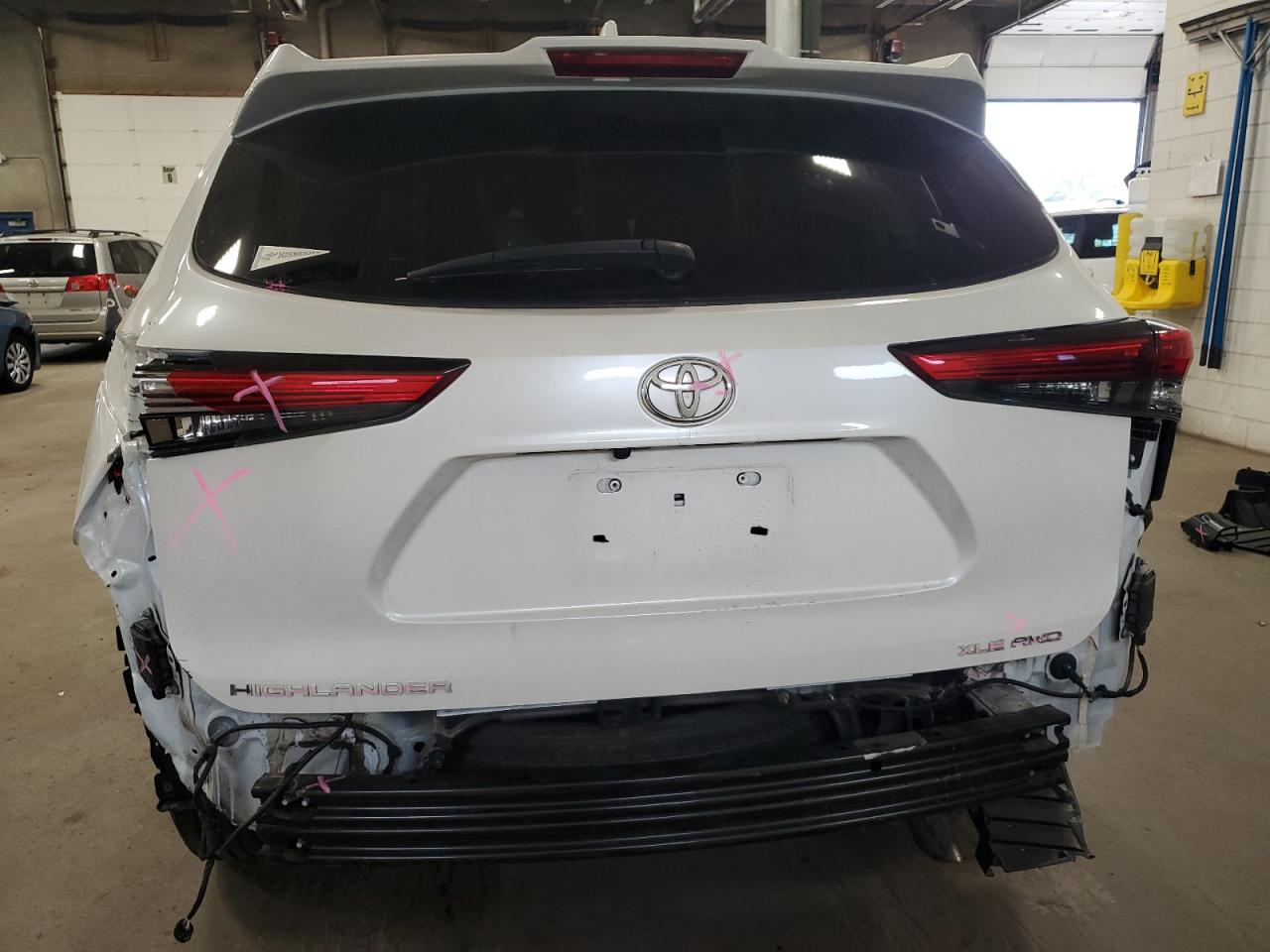 2021 Toyota Highlander Xle VIN: 5TDHZRBH3MS132169 Lot: 84793755