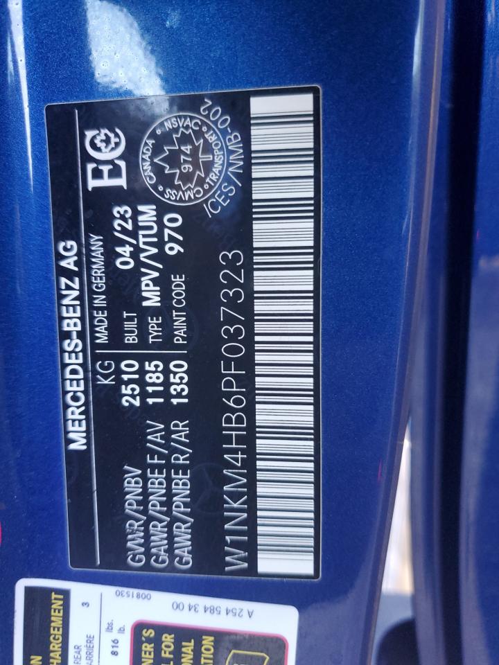 2023 Mercedes-Benz Glc 300 4Matic VIN: W1NKM4HB6PF037323 Lot: 85121605