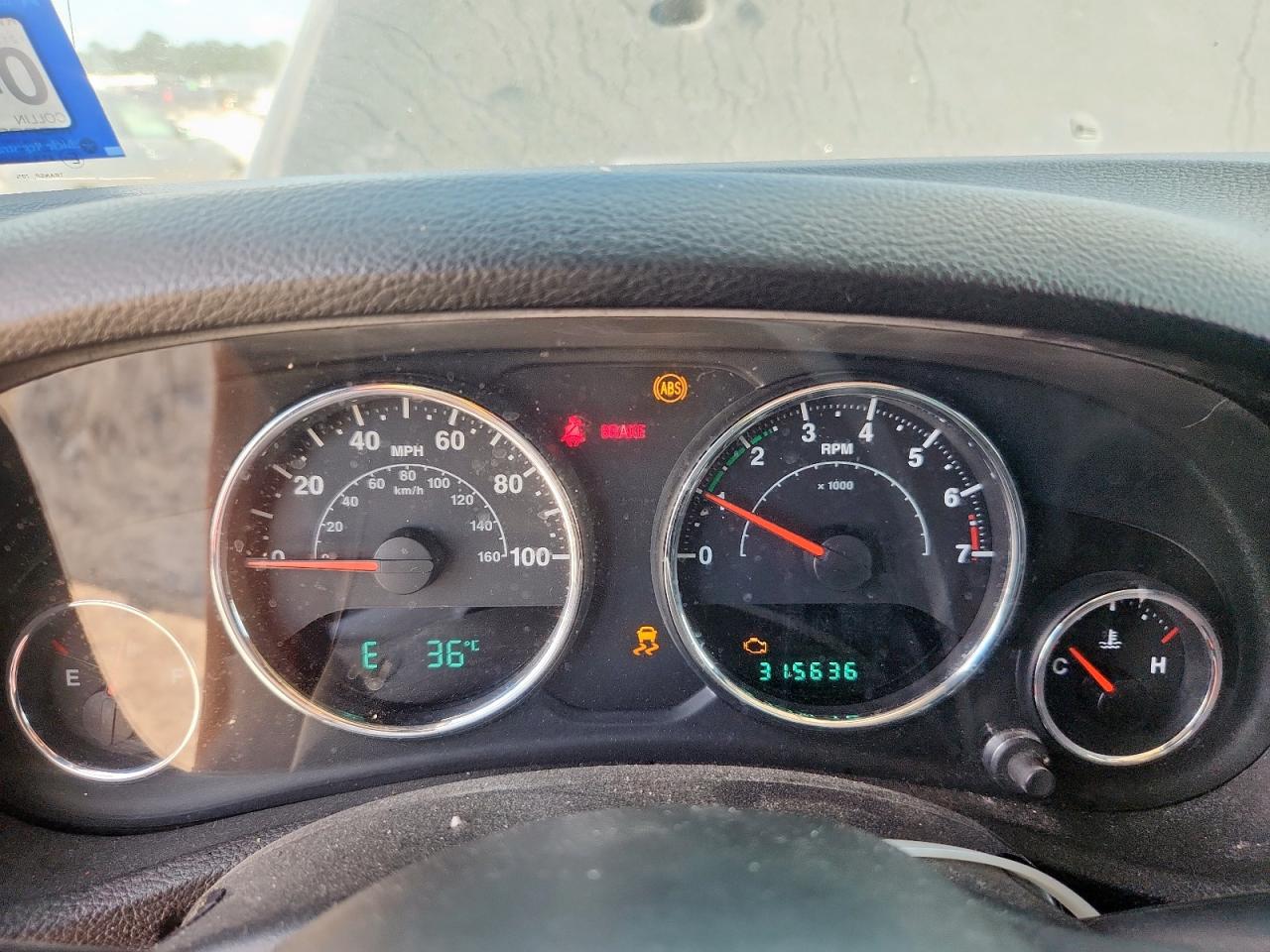 2012 Jeep Wrangler Sport VIN: 1C4AJWAG8CL284450 Lot: 85391225