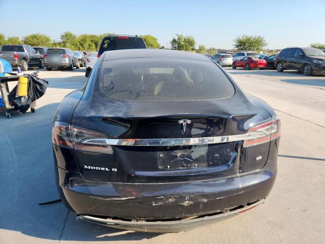 Hatchbacks TESLA MODEL S 2013 Granatowy