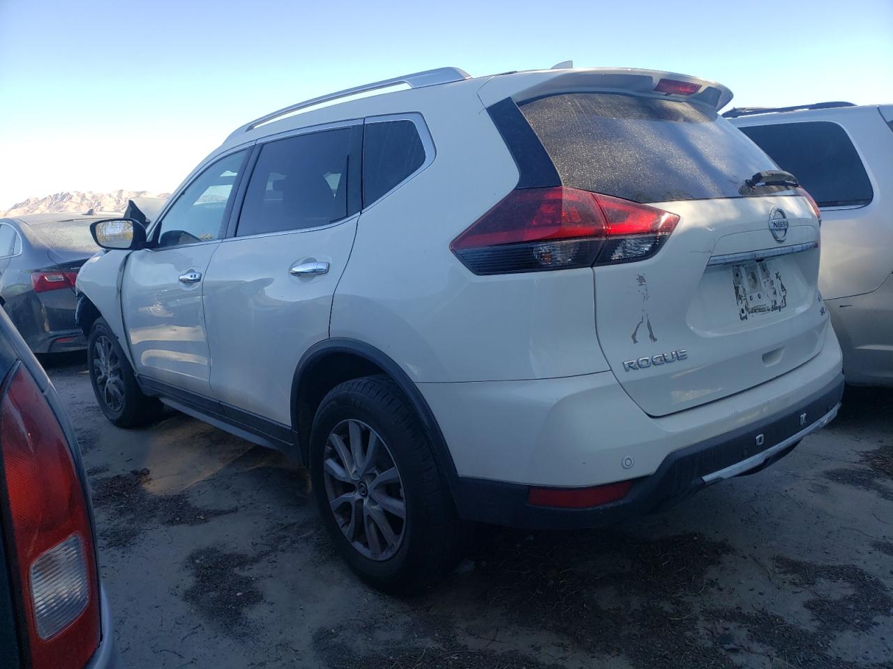 2020 Nissan Rogue S white null gasoline JN8AT2MVXLW102909 photo #3