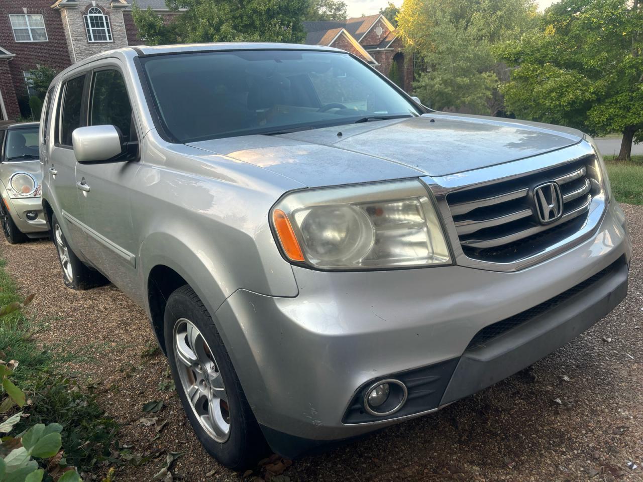2014 Honda Pilot Exl silver suv gas 5FNYF3H5XEB010630 photo #1