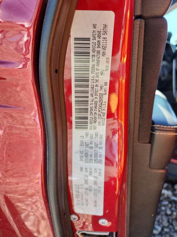 2016 Jeep Cherokee Latitude VIN: 1C4PJMCSXGW260932 Lot: 84005745