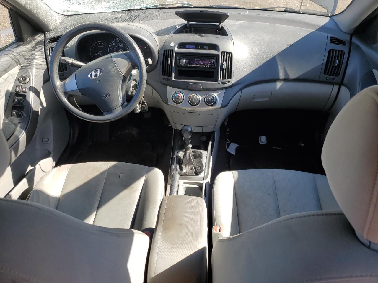 2010 Hyundai Elantra Blue VIN: KMHDU4AD2AU855819 Lot: 87033045