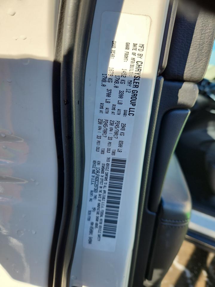 2012 Jeep Grand Cherokee Laredo VIN: 1C4RJFAG9CC297369 Lot: 86681665