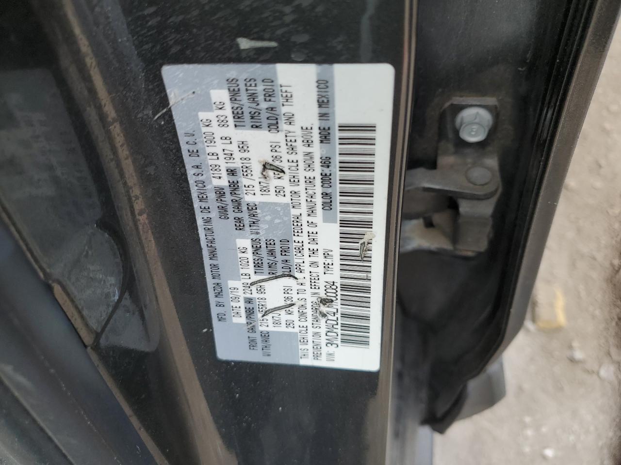 2020 Mazda Cx-30 Preferred VIN: 3MVDMADL4LM100084 Lot: 82379725