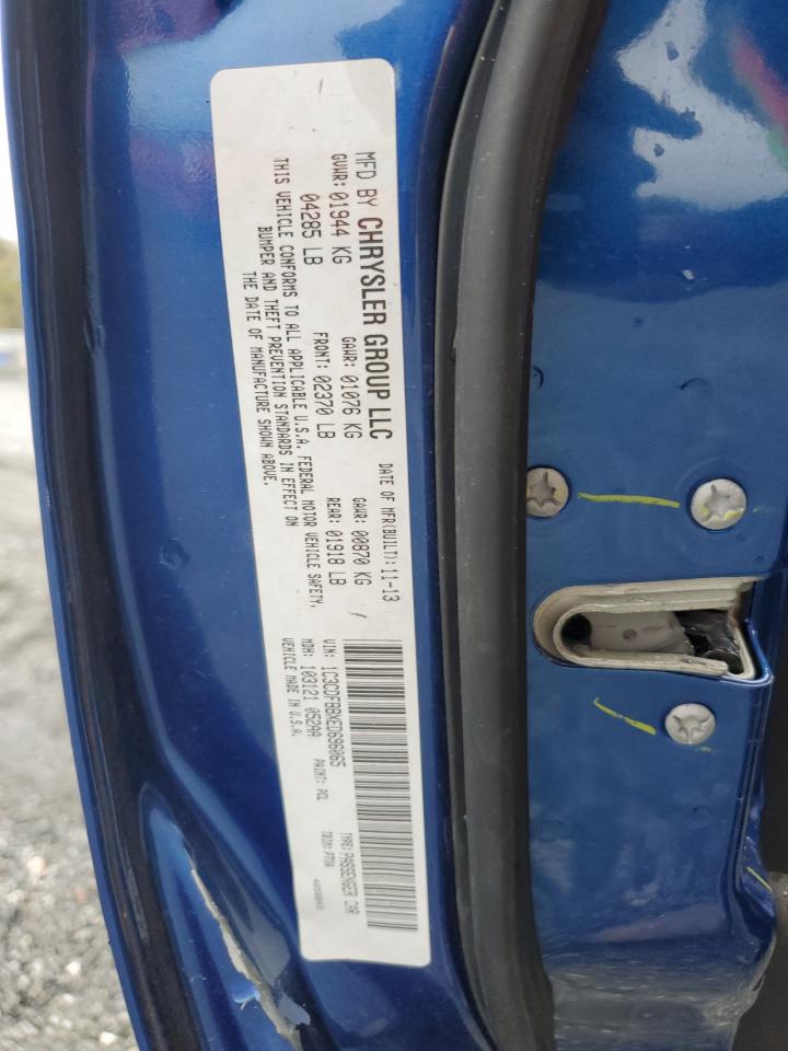 2014 Dodge Dart Sxt VIN: 1C3CDFBBXED696065 Lot: 90280695