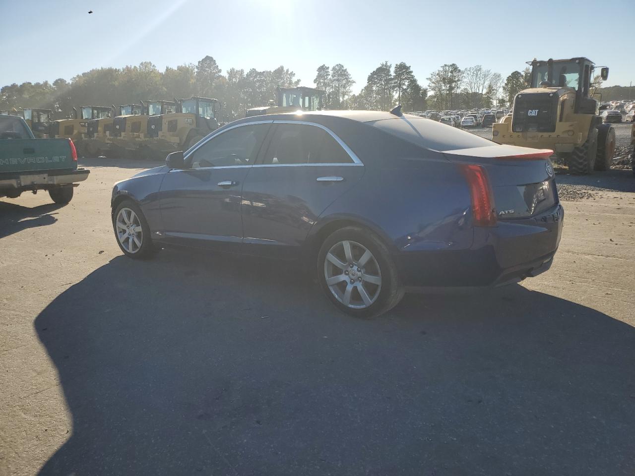 2013 Cadillac Ats blue sedan gas 1G6AA5RA2D0136598 photo #3