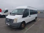 2009 FORD  MEDIUM ROOF 15 SEATER TDCI 100PS for sale at Copart CHESTER