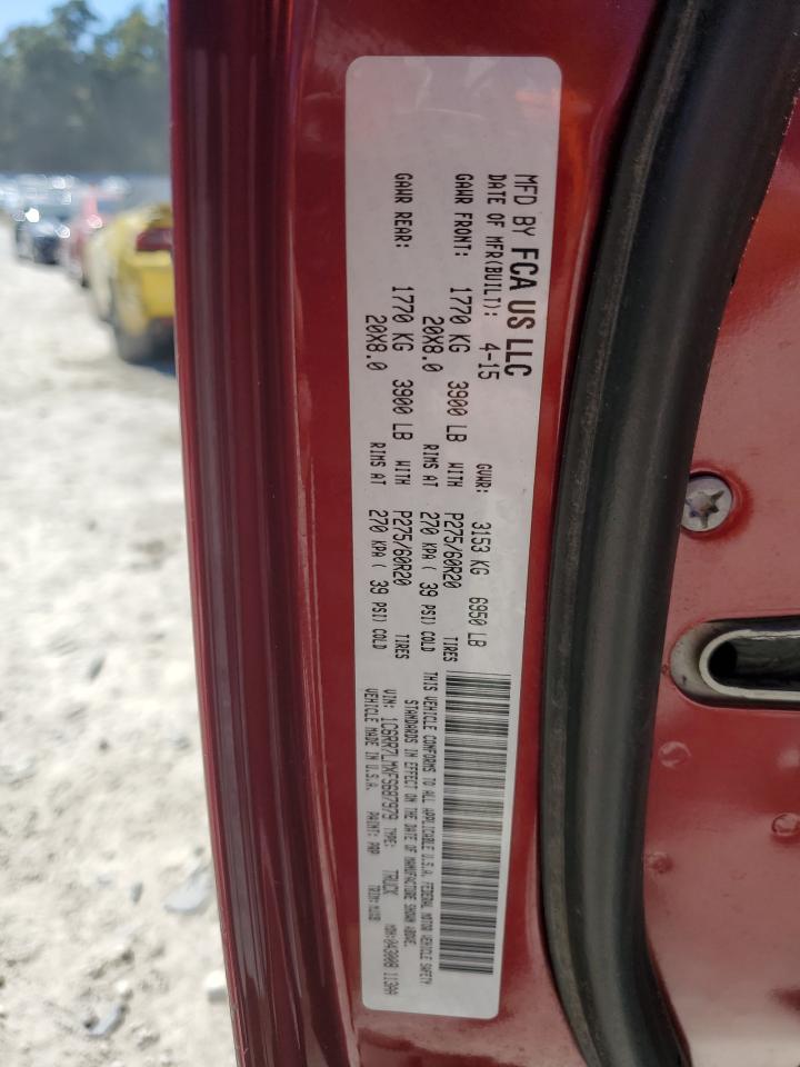 2015 Ram 1500 Slt VIN: 1C6RR7LMXFS687979 Lot: 89926595