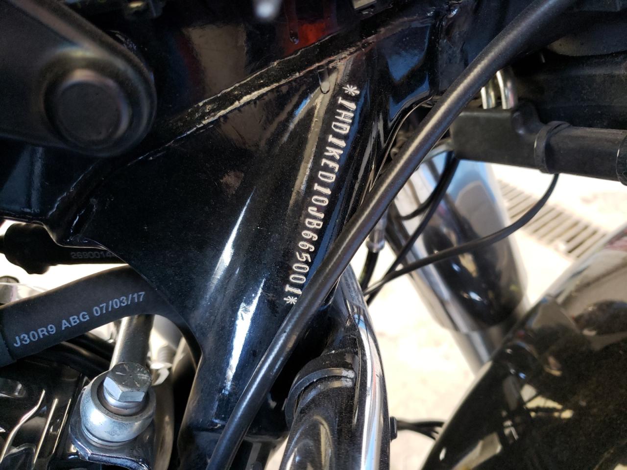 2018 Harley-Davidson Flhtk Ultra Limited VIN: 1HD1KED10JB665001 Lot: 81993225