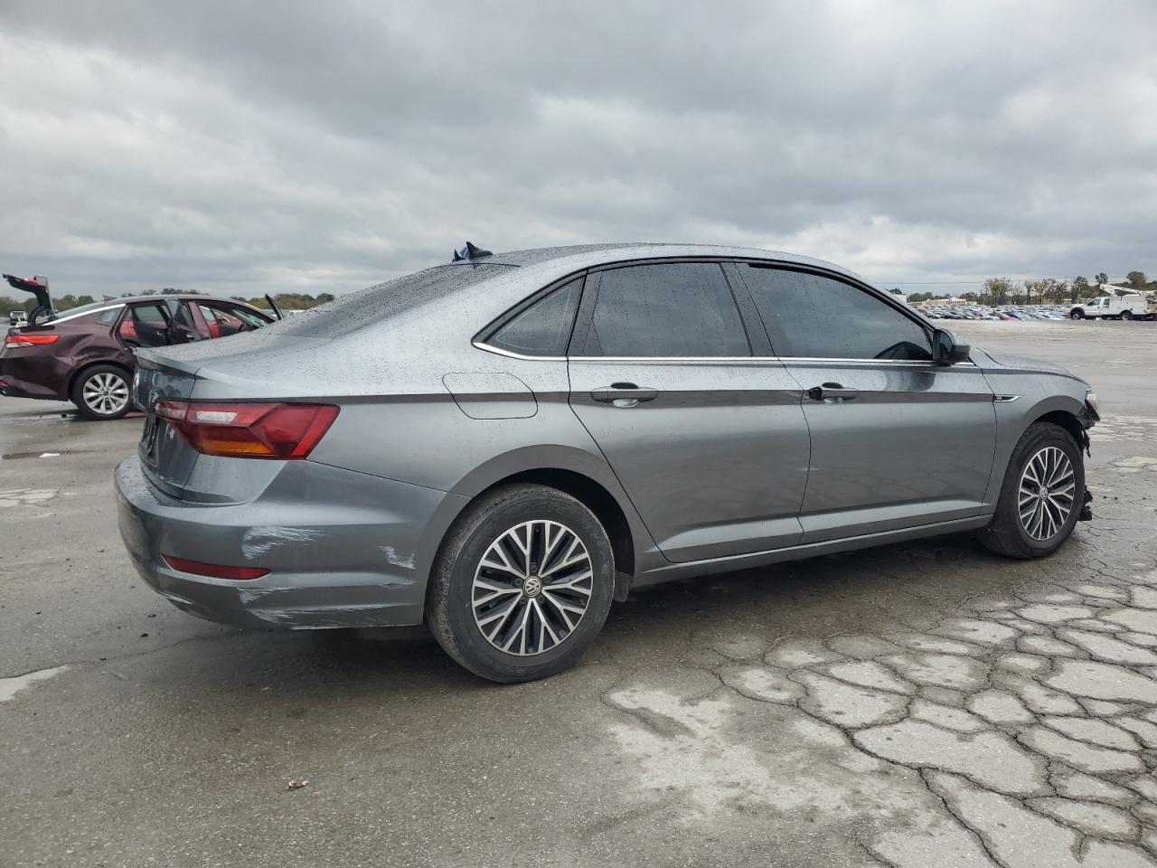 2019 Volkswagen Jetta Sel grey null gas 3VWEB7BU9KM157144 photo #4
