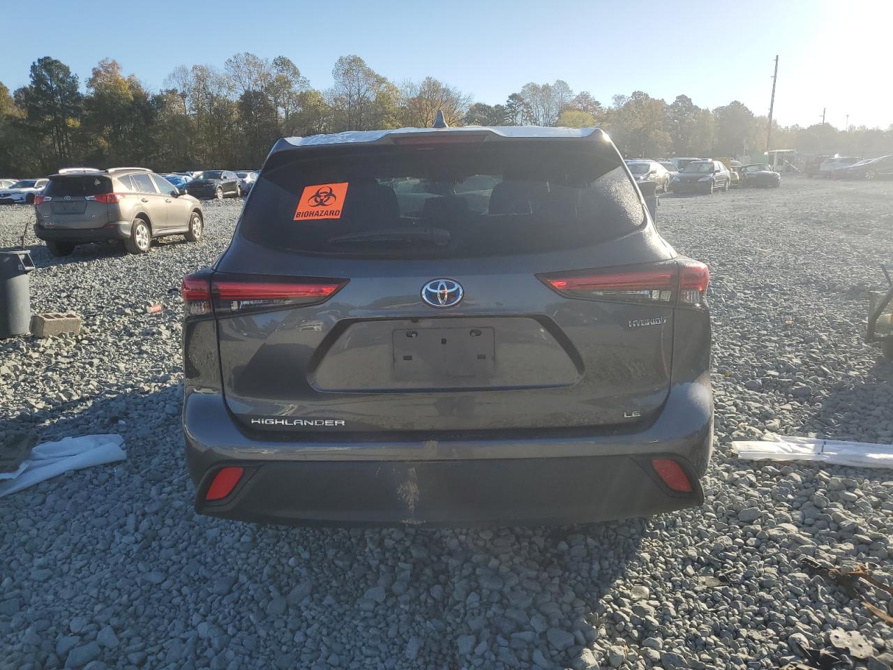 2021 Toyota Highlander Hybrid Le VIN: 5TDBBRCH5MS039727 Lot: 87373805