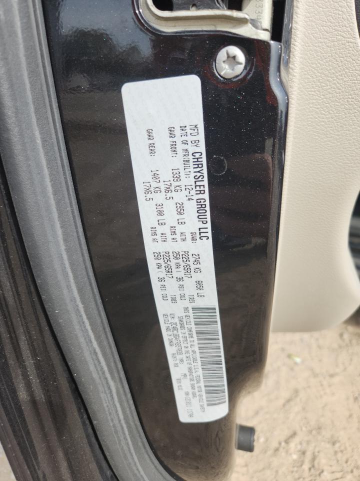 2015 Chrysler Town & Country Touring VIN: 2C4RC1BG4FR657039 Lot: 82571415