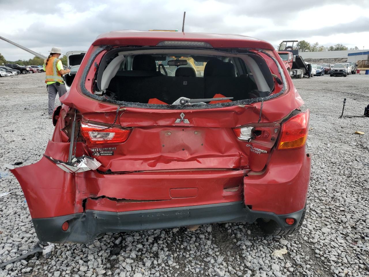 2015 Mitsubishi Outlander Sport Es VIN: 4A4AP3AU6FE052241 Lot: 85592205