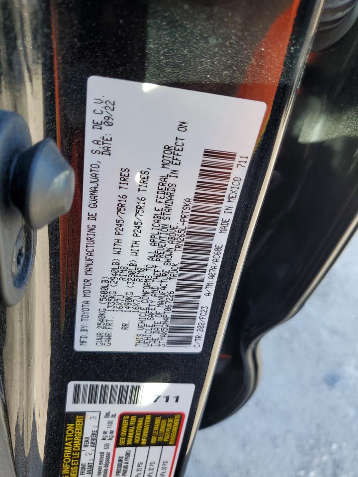 2023 Toyota Tacoma Double Cab VIN: 3TYAX5GN4PT067226 Lot: 86529285