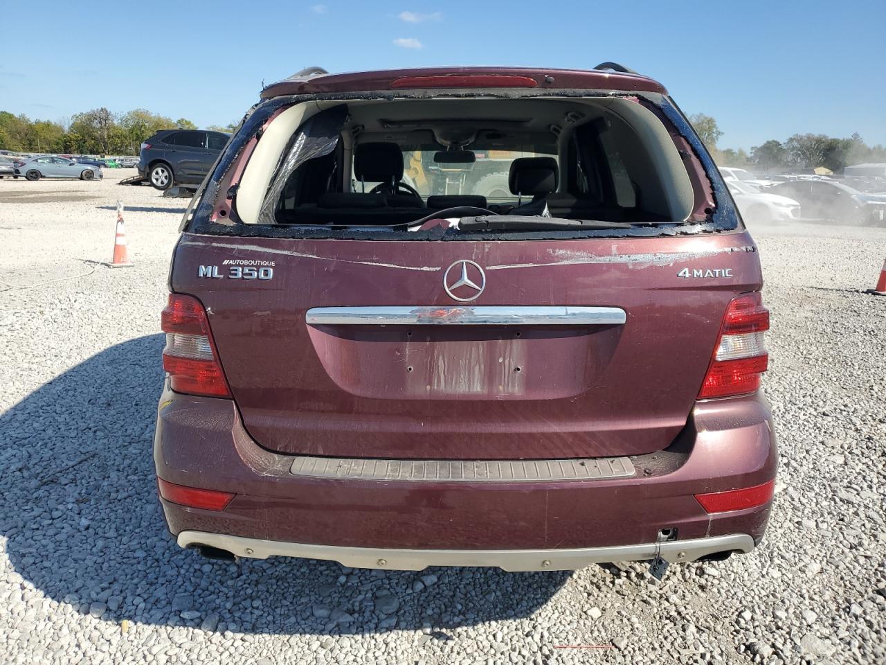 2010 Mercedes-Benz Ml 350 4Matic VIN: 4JGBB8GB0AA535331 Lot: 84275735