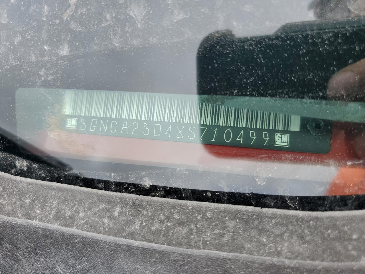 2008 Chevrolet Hhr Lt VIN: 3GNCA23D48S710499 Lot: 82291855