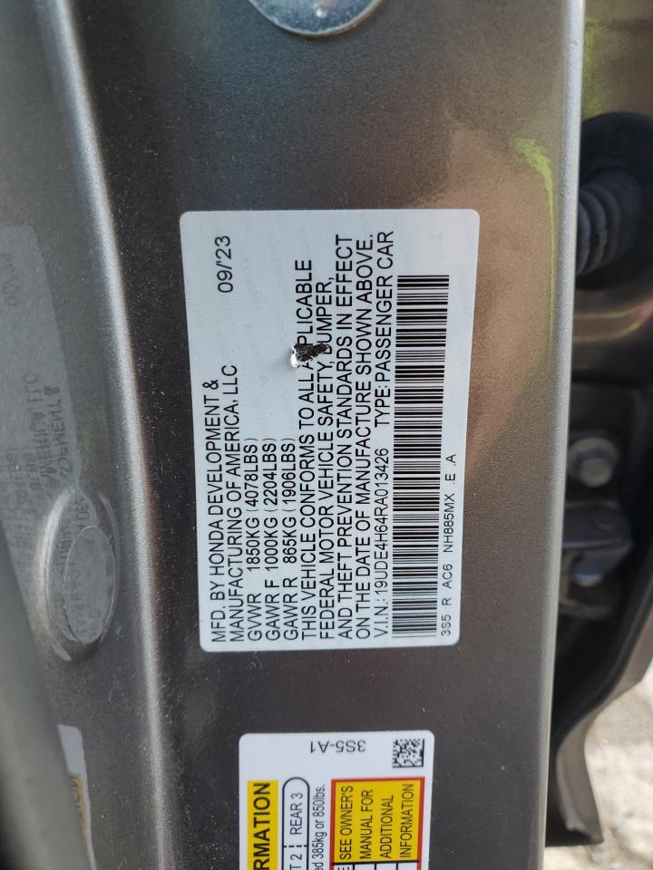 2024 Acura Integra A-Spec Tech VIN: 19UDE4H64RA013426 Lot: 90398785