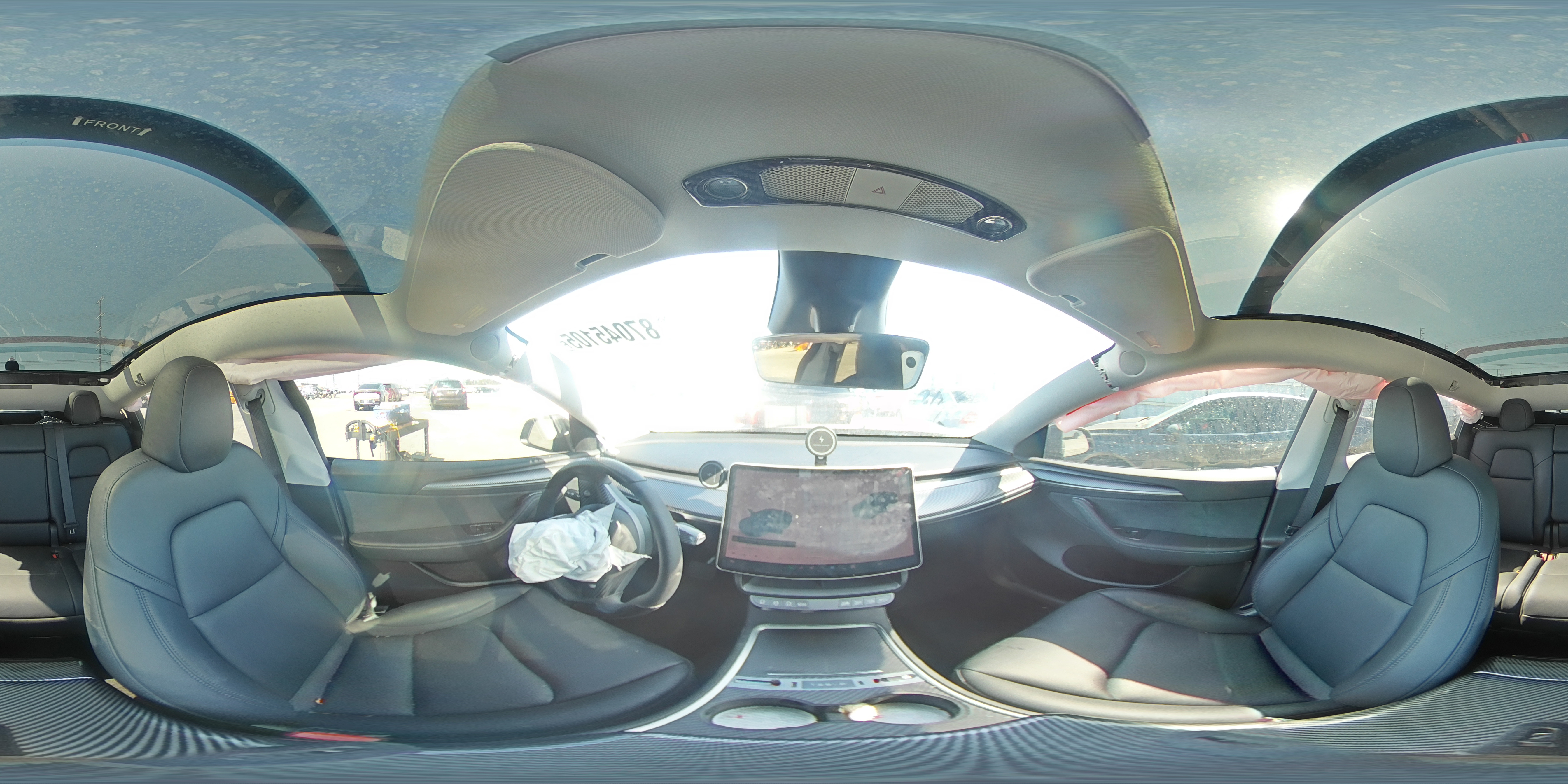 2024 Tesla Model Y VIN: 7SAYGAEE4RF177385 Lot: 87045105