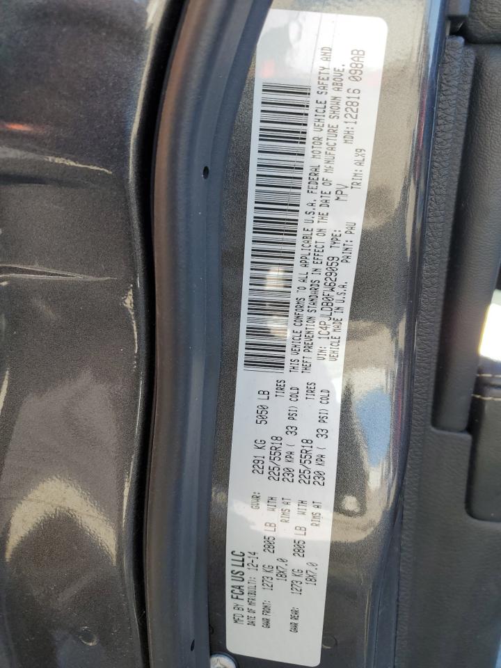 2015 Jeep Cherokee Limited VIN: 1C4PJLDB0FW629059 Lot: 87231155