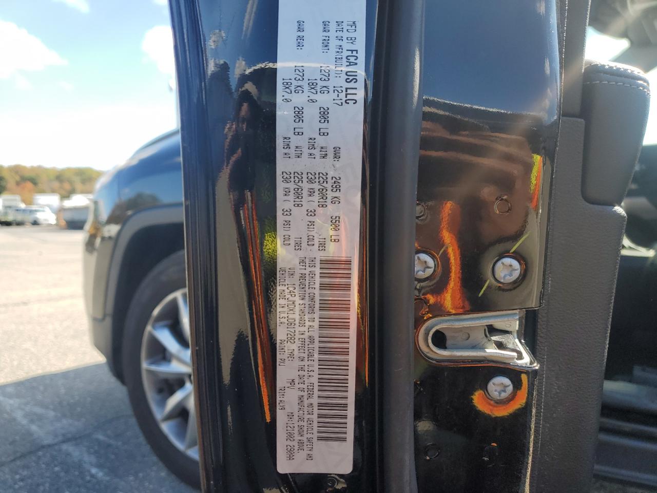 2018 Jeep Cherokee Limited VIN: 1C4PJMDX1JD617282 Lot: 89621285