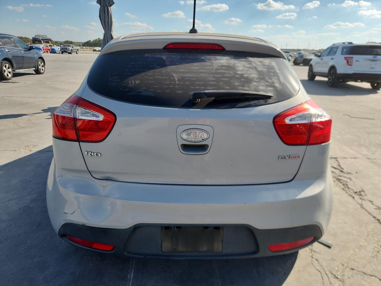 2012 Kia Rio Ex VIN: KNADN5A33C6013199 Lot: 86451165