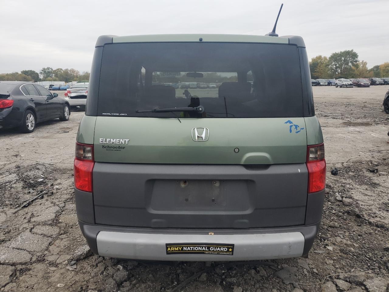 2005 Honda Element Ex VIN: 5J6YH28675L031939 Lot: 90256375