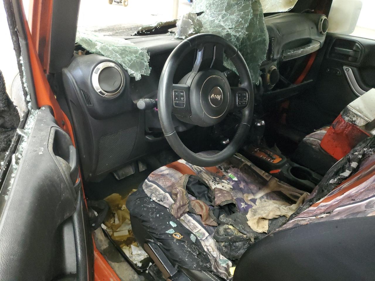 2015 Jeep Wrangler Sahara VIN: 1C4AJWBGXFL648984 Lot: 82290015