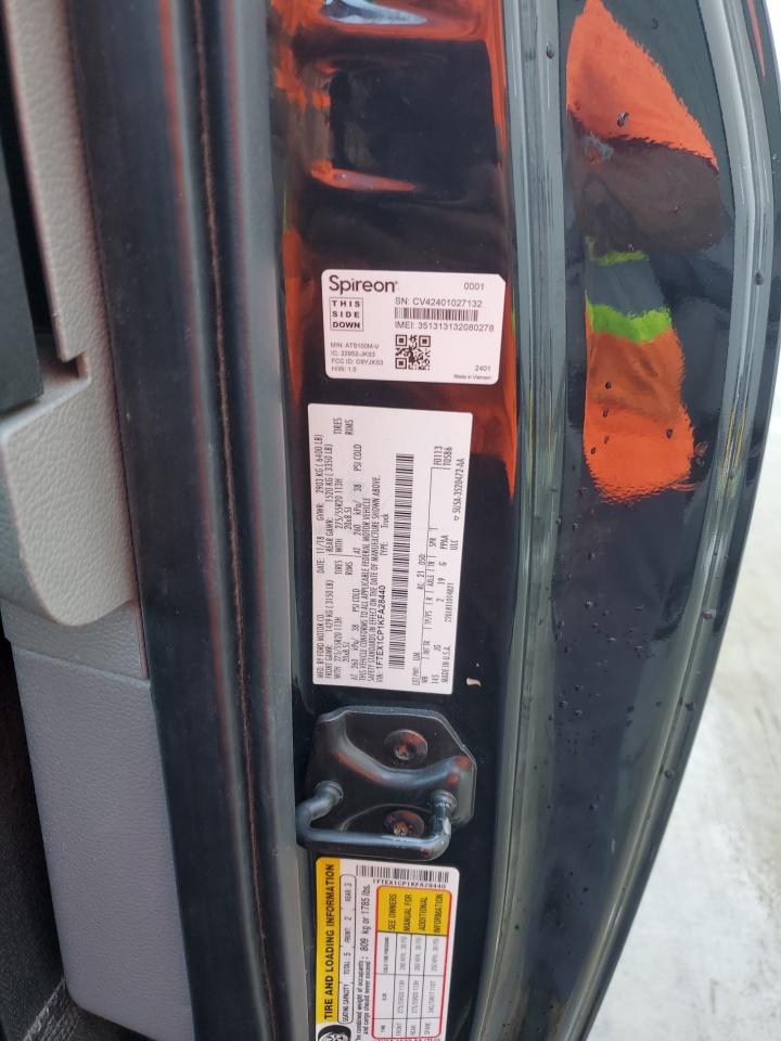 2019 Ford F150 Super Cab VIN: 1FTEX1CP1KFA28440 Lot: 87203925