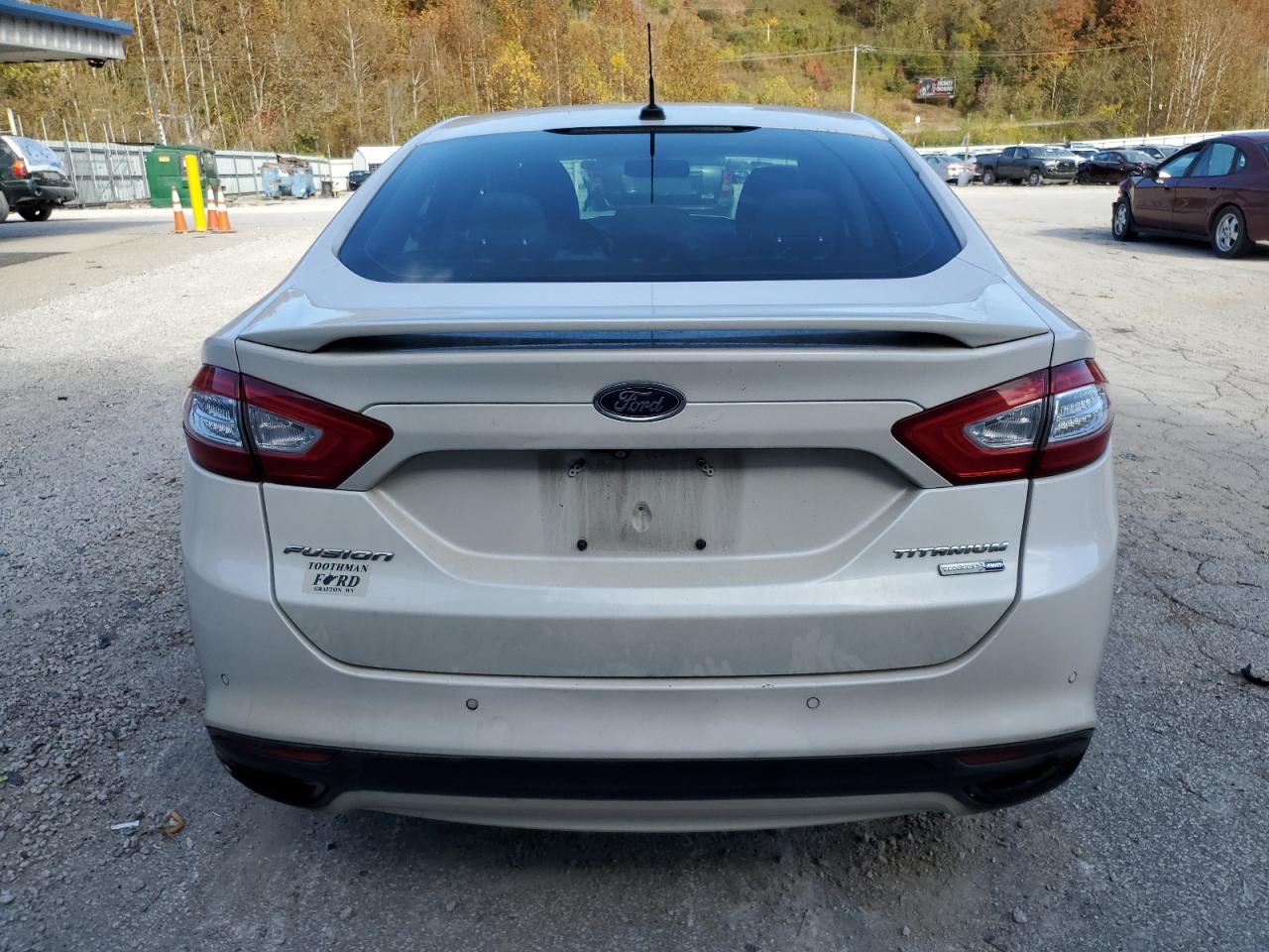 2014 Ford Fusion Titanium VIN: 3FA6P0D99ER290377 Lot: 82780655