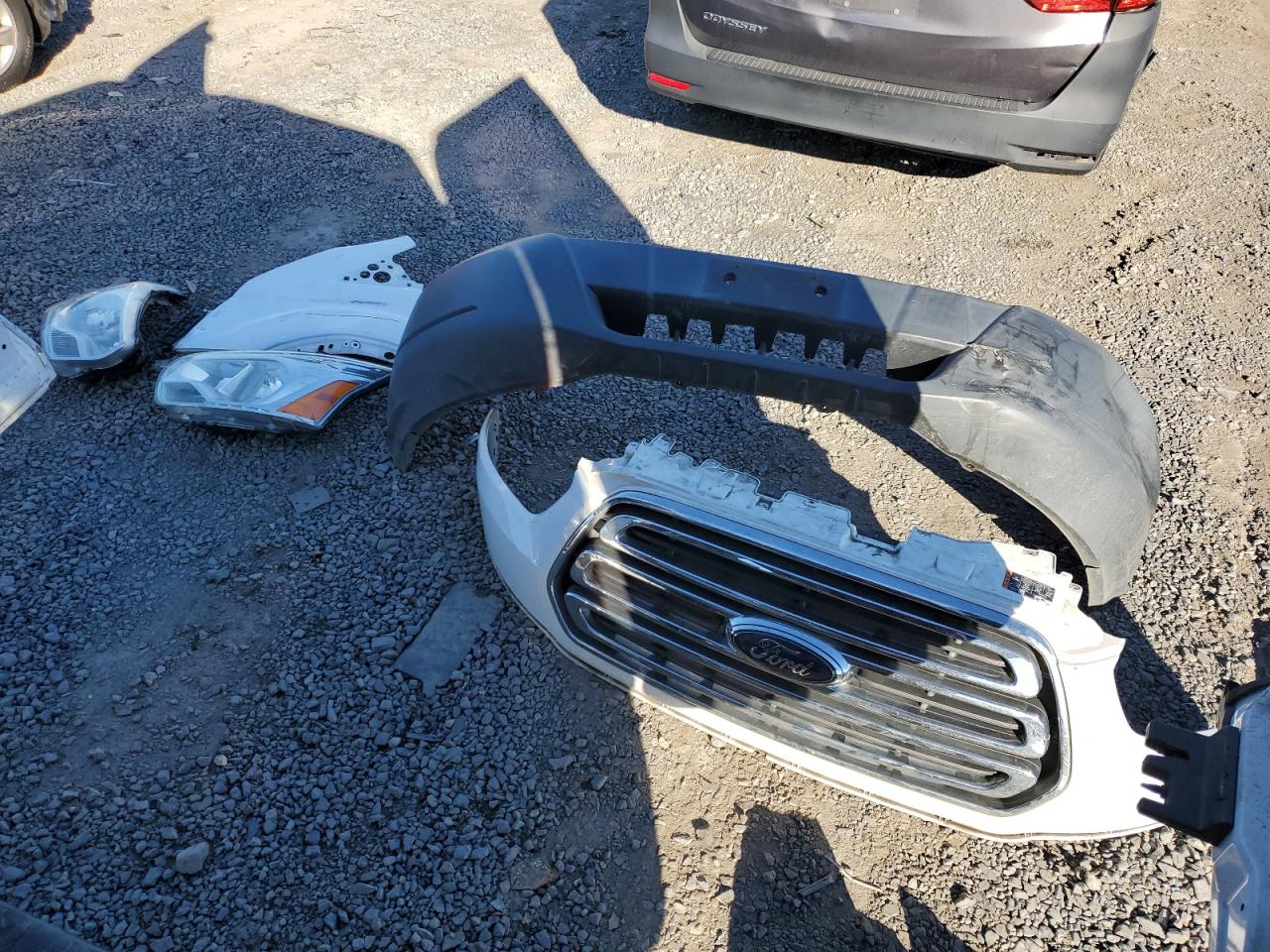 2015 Ford Transit T-250 VIN: 1FTNR1ZM9FKA47242 Lot: 86061335