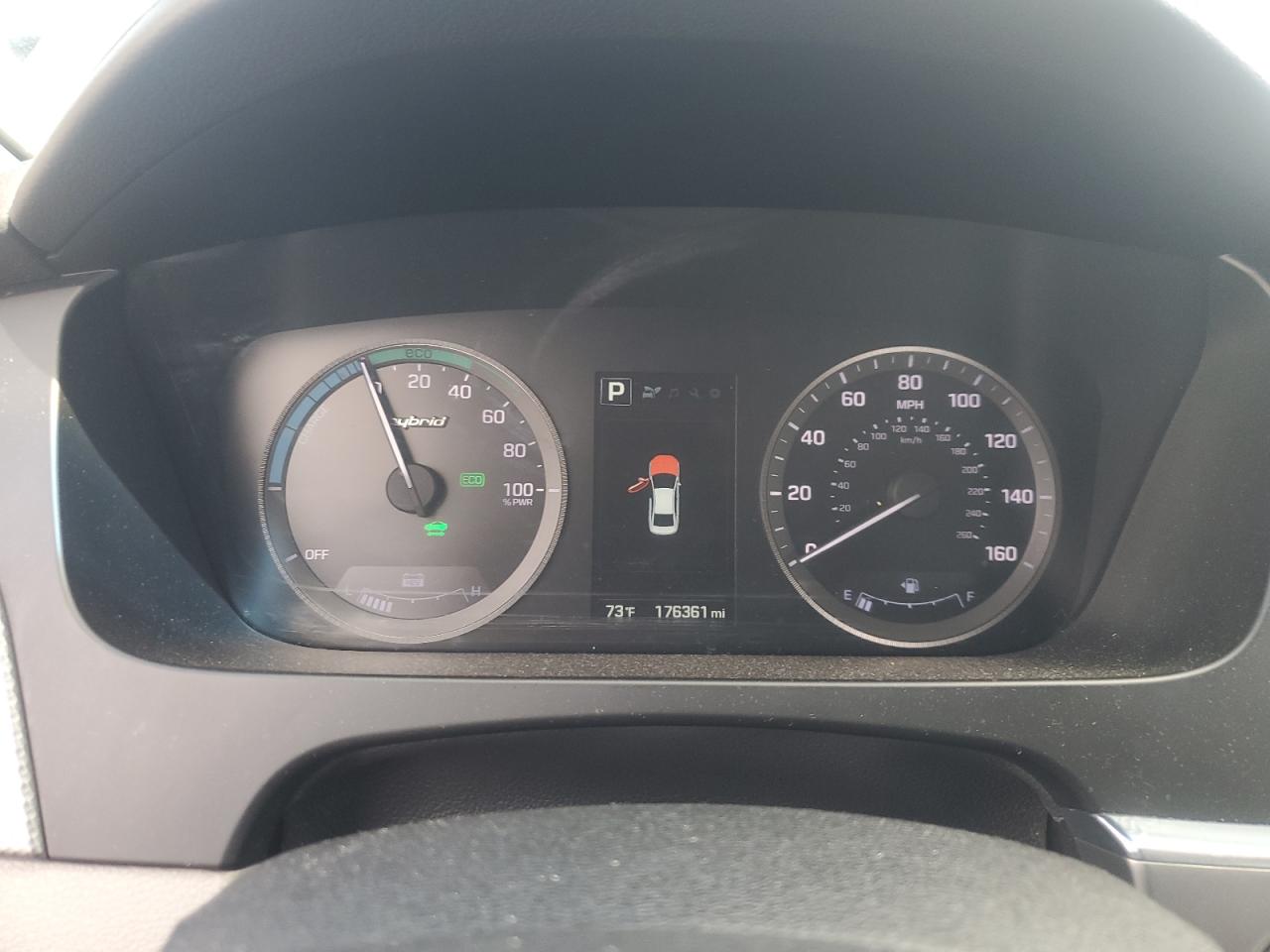 2017 Hyundai Sonata Hybrid VIN: KMHE24L18HA057365 Lot: 82241505