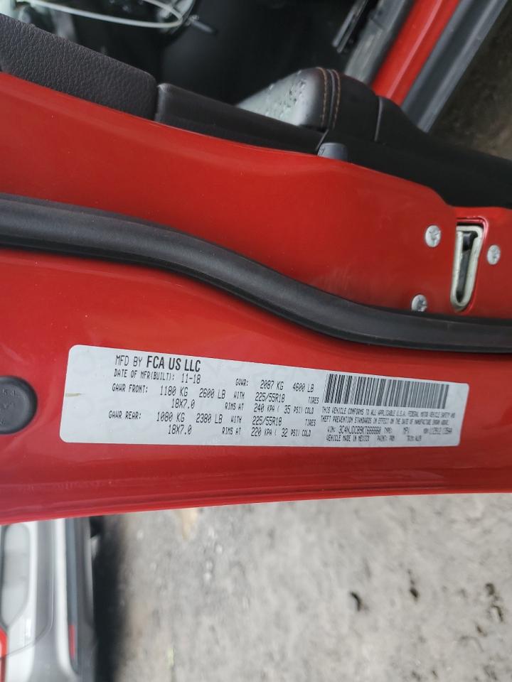 2019 Jeep Compass Limited VIN: 3C4NJDCB9KT666660 Lot: 82343725