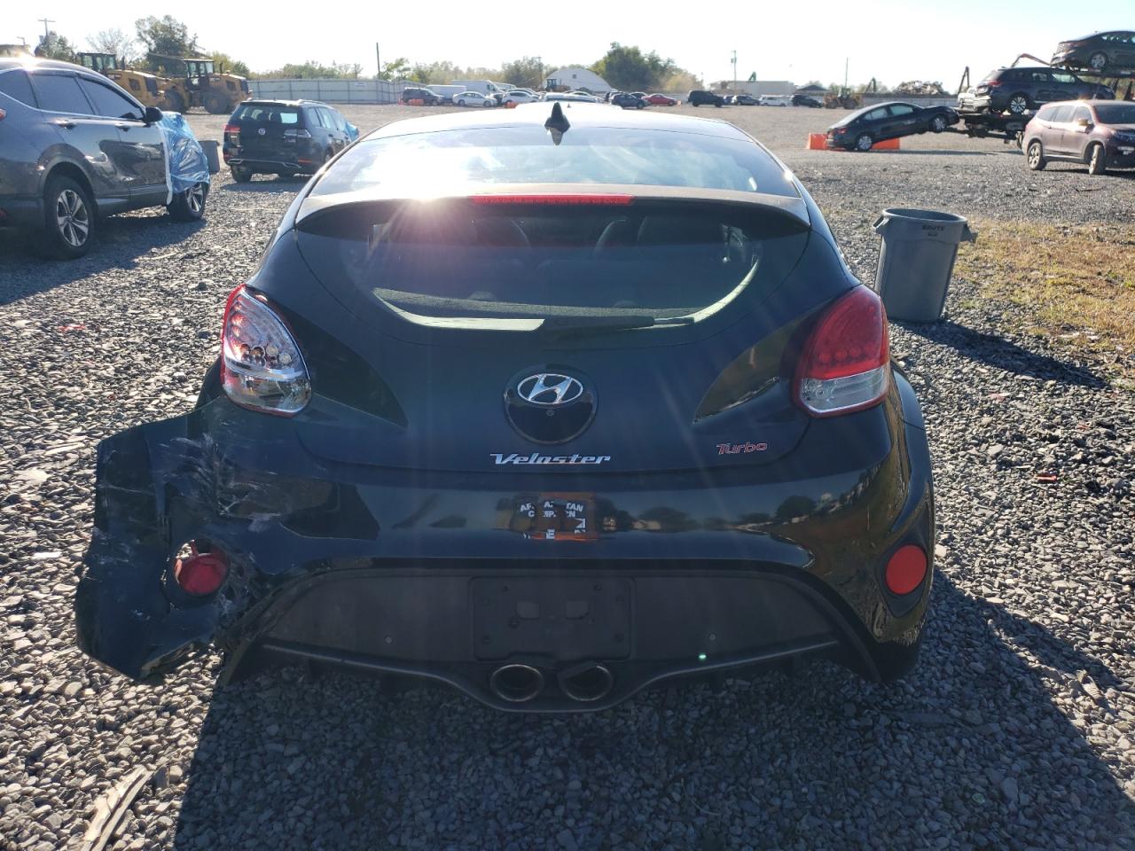 2013 Hyundai Veloster Turbo VIN: KMHTC6AE0DU110297 Lot: 84737755