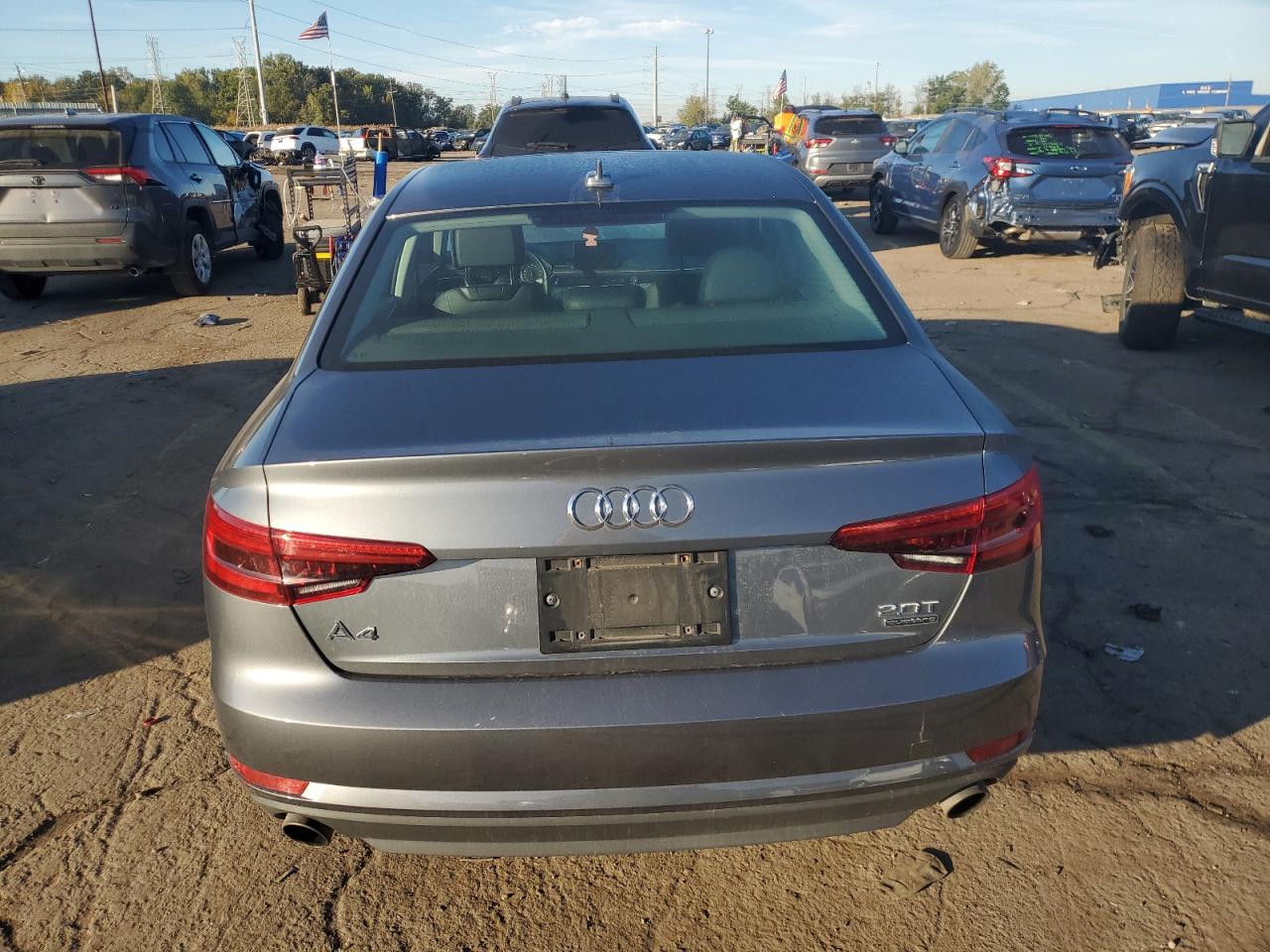 2017 Audi A4 Premium VIN: WAUANAF48HN066345 Lot: 85734225