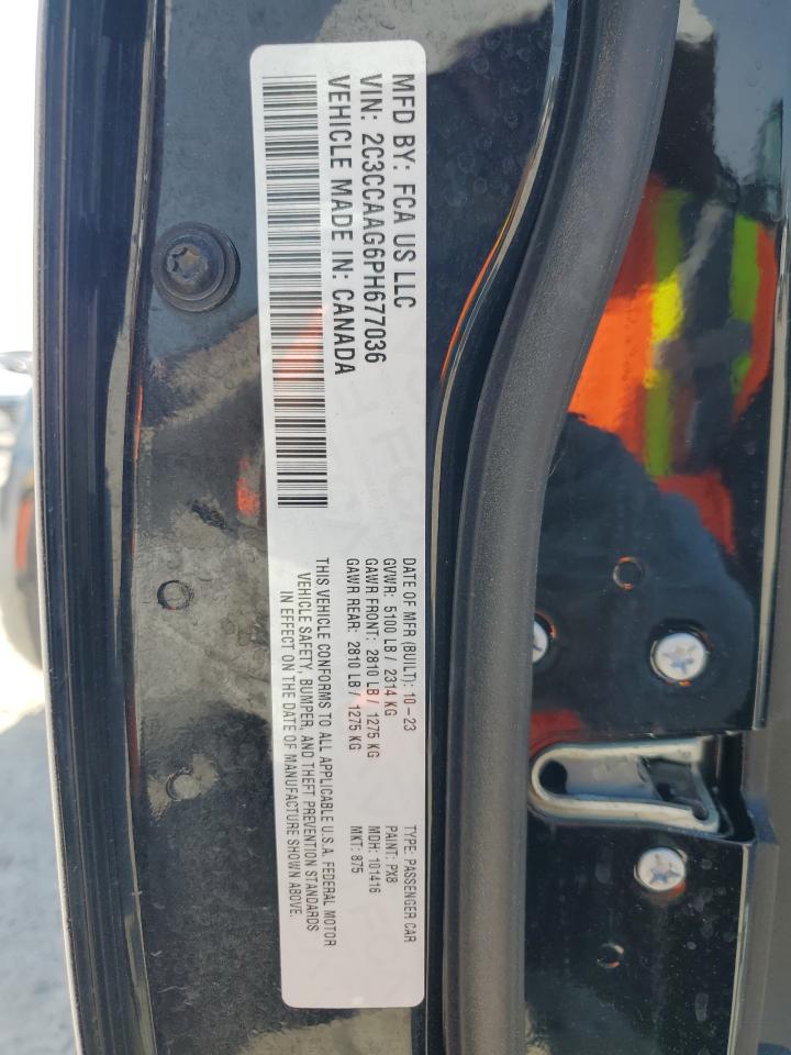 2023 Chrysler 300 Touring VIN: 2C3CCAAG6PH677036 Lot: 82759215