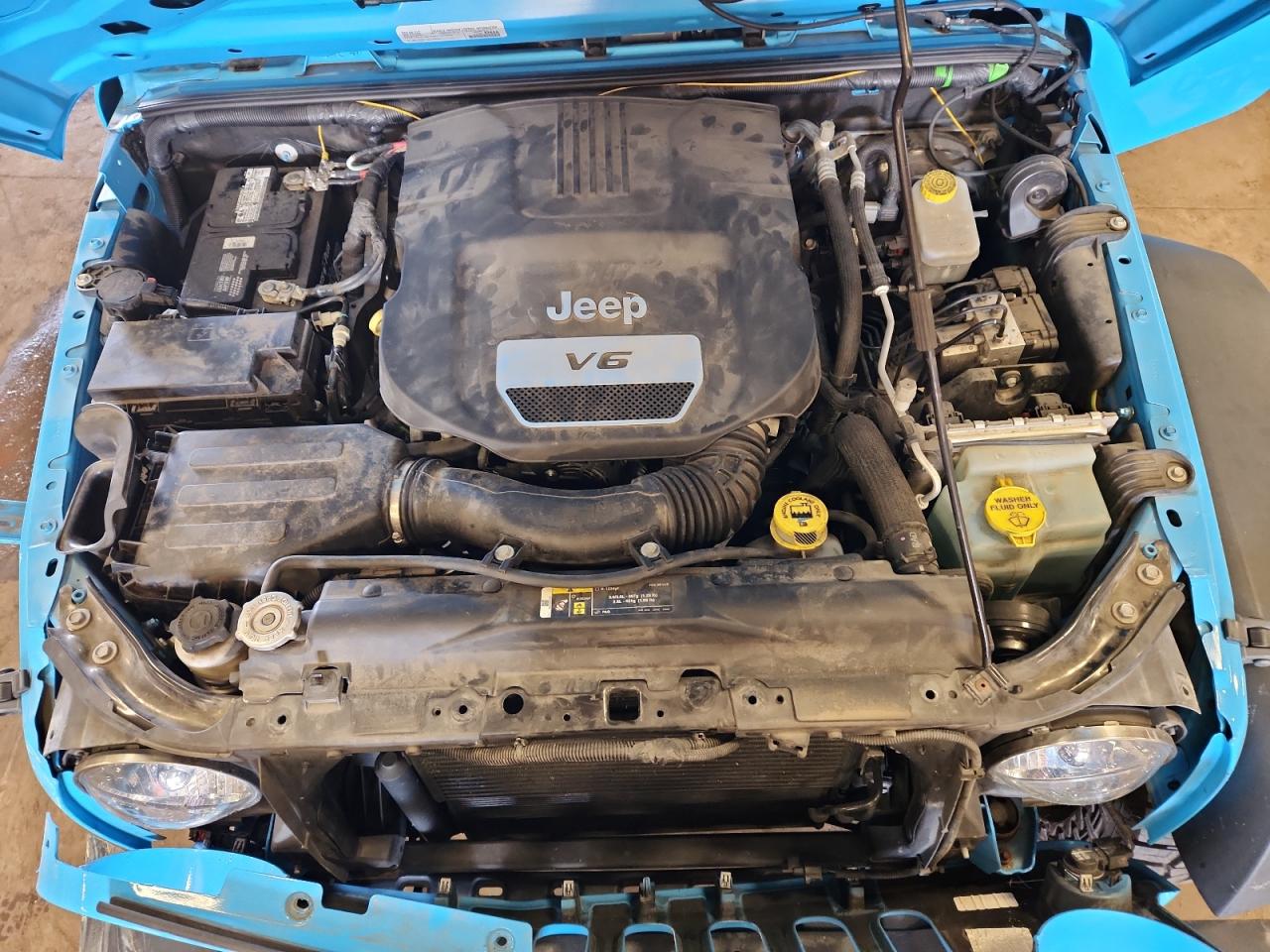 2017 Jeep Wrangler Sport VIN: 1C4AJWAG2HL747223 Lot: 85710265