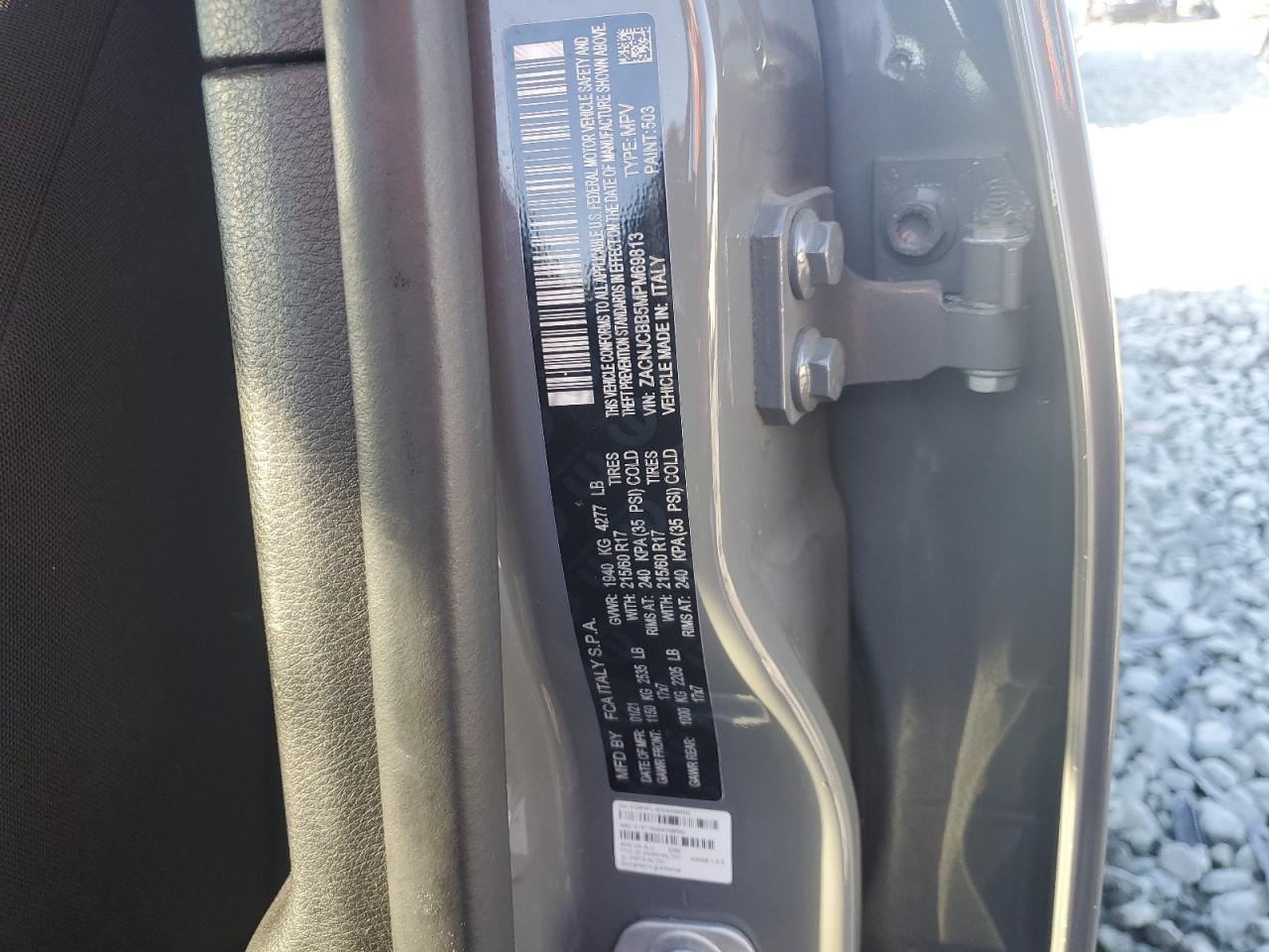 2021 Jeep Renegade Latitude VIN: ZACNJCBB5MPM69813 Lot: 90653695