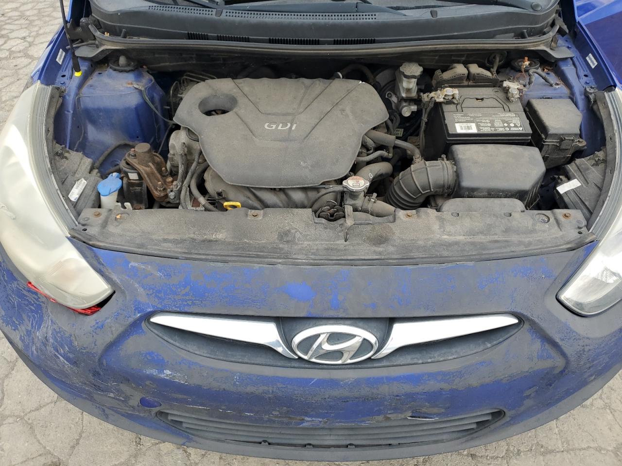 2012 Hyundai Accent Gls VIN: KMHCT4AE3CU151624 Lot: 87419535