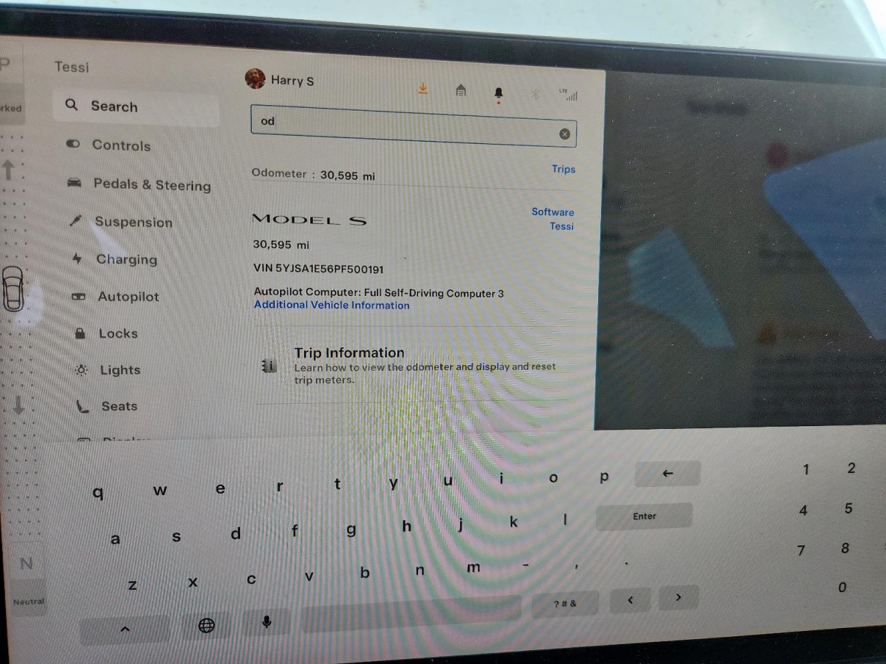 2023 Tesla Model S VIN: 5YJSA1E56PF500191 Lot: 85742975