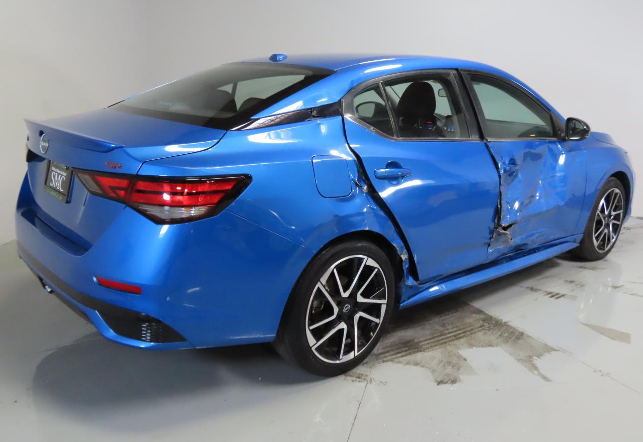 2024 Nissan Sentra Sr blue  gas 3N1AB8DV8RY358357 photo #4