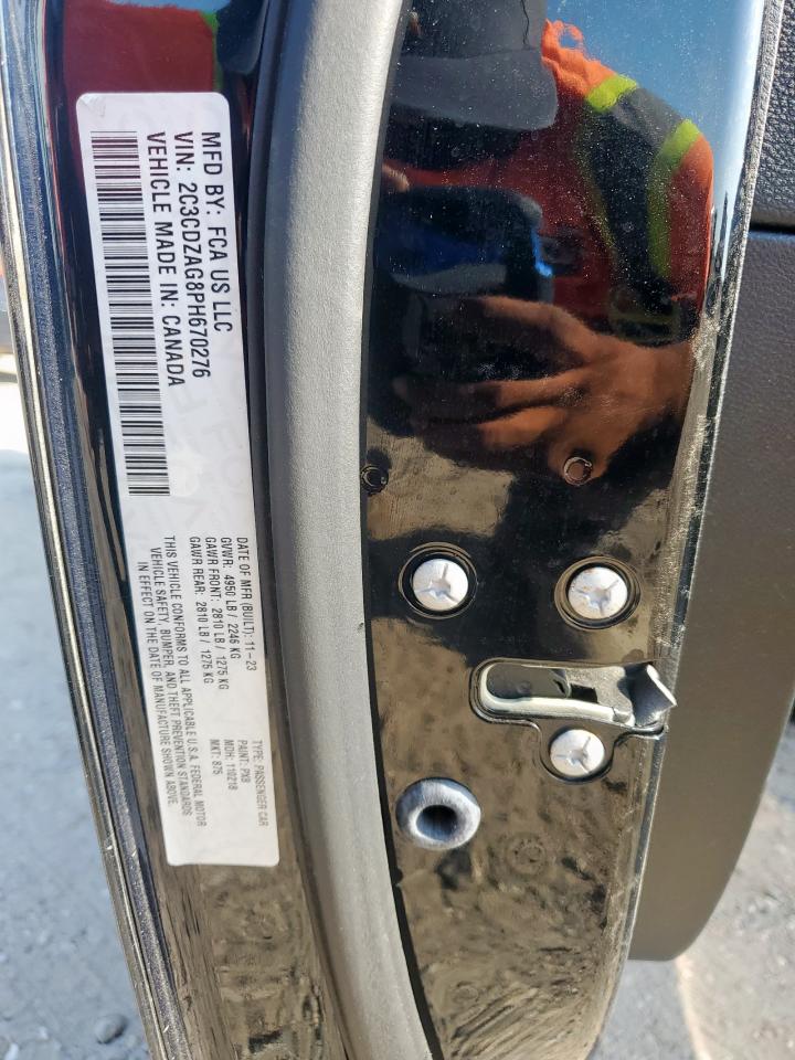 2023 Dodge Challenger Sxt VIN: 2C3CDZAG8PH670276 Lot: 82333975