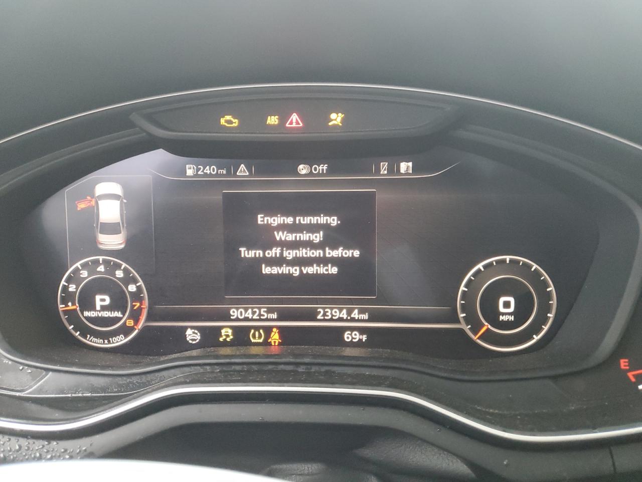 2017 Audi A4 Premium Plus VIN: WAUENAF49HN023151 Lot: 86055825