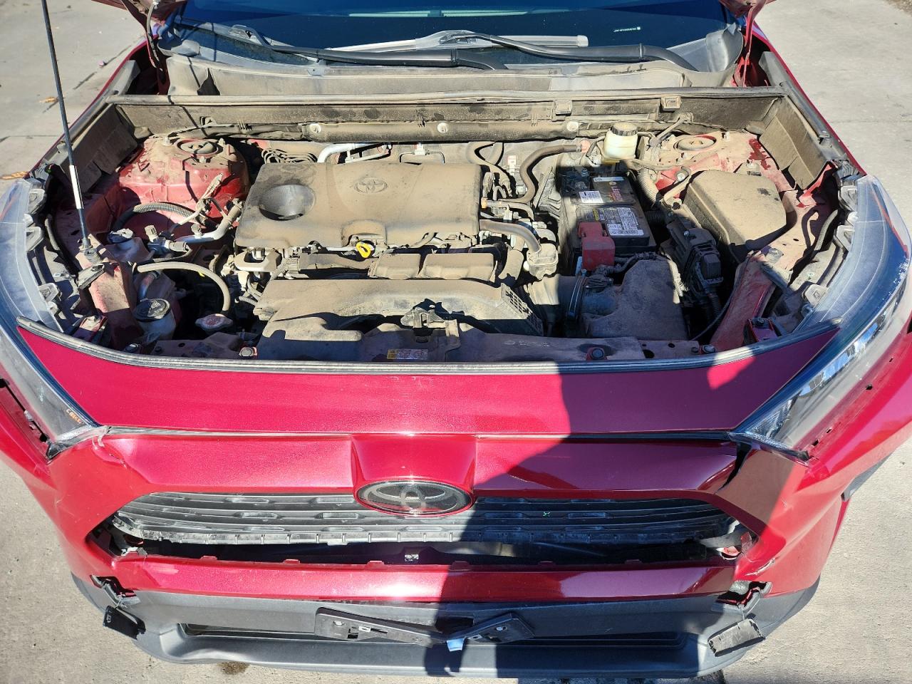 2019 Toyota Rav4 Le VIN: JTMF1RFV2KD045760 Lot: 85395615