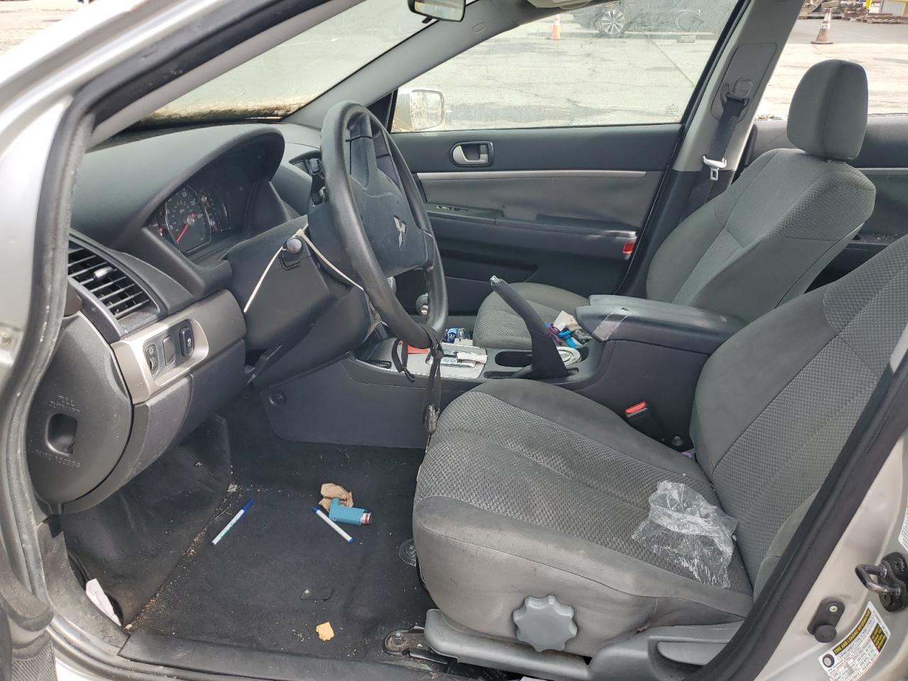 2010 Mitsubishi Galant Fe VIN: 4A32B2FF9AE017388 Lot: 85057135